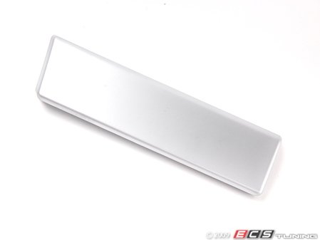 ES#116682 - 51452695581 - Left Dashboard Trim - Matte Chrome - Found on the left side of the dash below the headlight switch - Genuine BMW - BMW