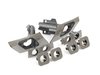 ES#2572232 - 51117324343 - Bracket repair kit - Front Bumper - Park distance control sensor holders. Headlight washer holders - Genuine BMW - BMW