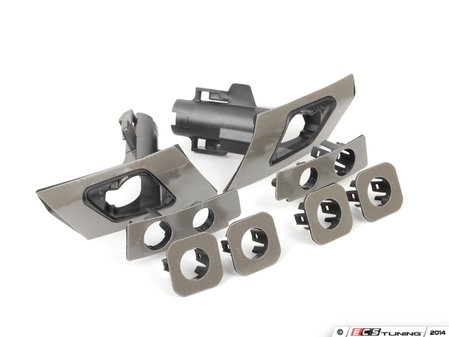 ES#2572232 - 51117324343 - Bracket repair kit - Front Bumper - Park distance control sensor holders. Headlight washer holders - Genuine BMW - BMW