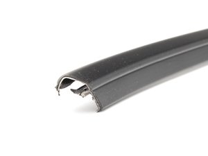 ES#1904680 - 8K9853703E1P9 - Upper Window Trim - Black - Left - Single piece trim that sits above the side windows - Genuine Volkswagen Audi - Audi