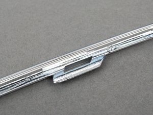ES#2211563 - 5C58072432ZZ - Front Left Grille Trim - Chrome - Commonly found on turbo beetle bumper grilles - Genuine Volkswagen Audi - Volkswagen