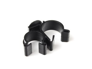 ES#178155 - 64219119951 - Double hose clamp - (NO LONGER AVAILABLE) - Hose clamp is used to secure the power steering hose on the vehicle. Plastic clamps can become brittle over time and tend to break when the vehicle is under repair for other issues - Genuine BMW - 