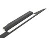 ES#11973 - 8D0853491D01C - Door Sill Moulding - Satin Black - Left - (NO LONGER AVAILABLE) - Extends from the door sill and over the rocker panel - Genuine Volkswagen Audi - 