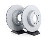 ES#2602249 - 95535140141PEKT - Performance Front & Rear Brake Service Kit - Featuring Zimmerman Z-Coated rotors and Hawk HPS brake pads - Assembled By ECS - Porsche