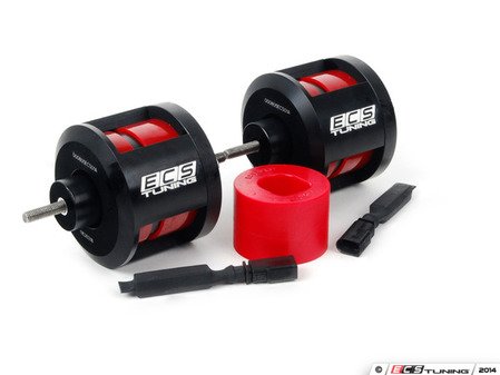 ES#2723850 - 000805ECS06AKT - Complete ECS Performance Engine Mount Kit - Audi B7 A4 - Includes ECS performance polyurethane engine mount and snub mount - ECS - Audi