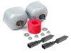 ES#2748210 - SM100004KT2 -  Performance Engine Mount Kit - Includes upgraded RS4 motor mounts, ECS polyurethane snub mount, and hardware - Assembled By ECS - Audi