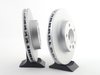 ES#2602242 - 95535140141FOKT - Front Brake Service Kit - Featuring Zimmermann rotors and Bosch QuietCast brake pads - Assembled By ECS - Porsche