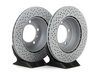 ES#2594683 - 98735140101PERKT - Performance Front & Rear Brake Service Kit - Featuring Zimmerman Z-Coated rotors and Hawk HPS brake pads - Assembled By ECS - Porsche