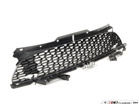ES#2543453 - 63132239372 - Front Grille W/ Brackets - (NO LONGER AVAILABLE) - For the install or vehicles with rally lights - Genuine MINI - 