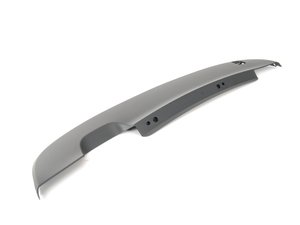 ES#1304771 - 5K6807521F9B9 - Rear Valance - Satin Black - (NO LONGER AVAILABLE) - Replace your cracked rear valance with a factory piece! - Genuine Volkswagen Audi - Volkswagen