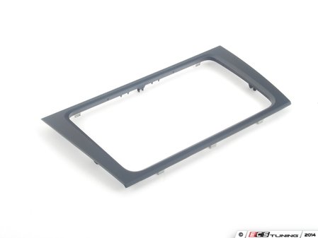 ES#2086626 - 5K0858061F1QB - Radio Trim - Satin Black - Replace faded or cracked trim pieces - Genuine Volkswagen Audi - Volkswagen
