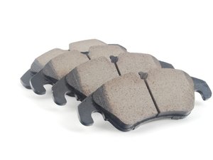 ES#2712672 - eur1322a - Front Euro Ceramic Brake Pad Set (EUR1322A) - Restore stopping power with new ceramic pads - Akebono - Audi