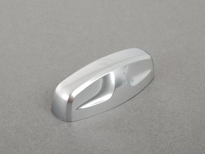 ES#2176997 - 99752163303V05 - Seat Base Control Button - Galvano Silver - Left or right side fitment - Two required - Genuine Porsche - Porsche