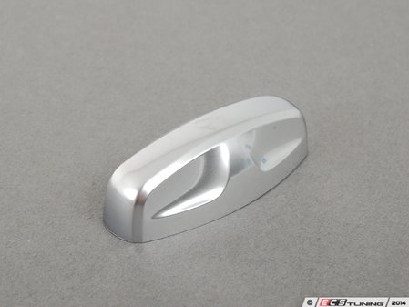 ES#2176997 - 99752163303V05 - Seat Base Control Button - Galvano Silver - Left or right side fitment - Two required - Genuine Porsche - Porsche