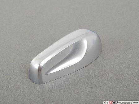 ES#2176996 - 99752163102V05 - Backrest Control Button - Galvano Silver - Left or right side fitment - Two required - Genuine Porsche - Porsche