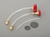 ES#2731949 - 1160 - Brembo Combo Motorcycle Adapter Kit - Brembo Style Front Brake/Clutch Rear Brake Power Bleeder Adapter (Includes 2 caps) - Motive - 