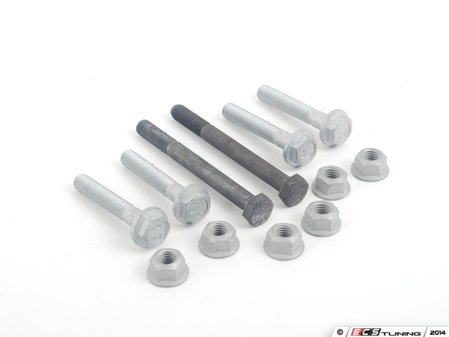 ES#2708140 - N10286102KT - Front Upper Control Arm Hardware Kit - Includes all of the upper control arm securing hardware - Assembled By ECS - Audi
