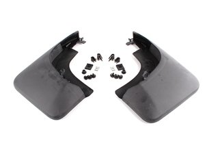 ES#260857 - 5N0075101 - Splash Guard Set - Rear - Keep the dirt off your Tiguan, Includes attaching hardware - Genuine Volkswagen Audi - Volkswagen