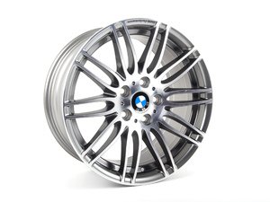 ES#65080 - 36116781045 - 18" BMW Performance Double Spoke Style 269 Wheel - Priced Each - (NO LONGER AVAILABLE) - 18x8.5 ET50 CB 72.6mm - Genuine BMW - 