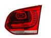 ES#2730504 - 5K0941055RC - LED Tinted Tail Light Set - Cherry Red - A complete set of European style LED tail lights with wiring harnesses - ZiZa - Volkswagen