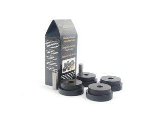 ES#2651041 - PFR3-508BX2 - Race Polyurethane Rear Trailing Arm Bushings Set - Helps maintain proper suspension geometry to improved handling and less rear steer feeling - Powerflex Black Series - Audi