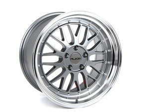 ES#2777062 - 020-20GMBKT2 - 18" Style 020 Wheels - Set Of Four - (NO LONGER AVAILABLE) - 18"x10" ET30 66.6CB 5x112. Gunmetal with Polished Lip - Alzor - 