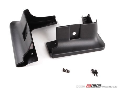ES#196345 - 82160136806 - Front Factory Mud Flaps / Splash Guards Contoured - Priced As Set - (NO LONGER AVAILABLE) - Defeat rocks and mud from side of your MINI - Genuine MINI - 