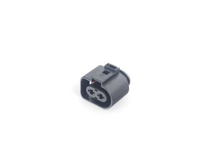 ES#311350 - 1J0973752 - Connector housing - 2 Pin - Used in various locations - Genuine Volkswagen Audi - Volkswagen