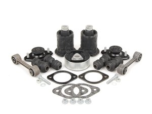 ES#2739363 - E30SUSREFKT - Rear Suspension Rebuild Kit - Level 2 - Completely rebuild your rear suspension! Includes level two plus subframe mounts and differential bushings. - Assembled By ECS - BMW