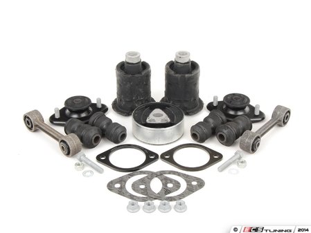ES#2739363 - E30SUSREFKT - Rear Suspension Rebuild Kit - Level 2 - Completely rebuild your rear suspension! Includes level two plus subframe mounts and differential bushings. - Assembled By ECS - BMW