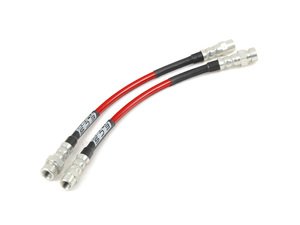 ES#2581433 - 002082ECS01A - Exact-Fit Stainless Steel Brake Lines - Rear - Stainless reinforced for improved pedal feel and durability - ECS - Porsche