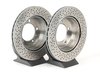 ES#2594701 - 99735193905OEKT - Front & Rear Brake Service Kit - Featuring Sebro rotors and Textar brake pads - Assembled By ECS - Porsche