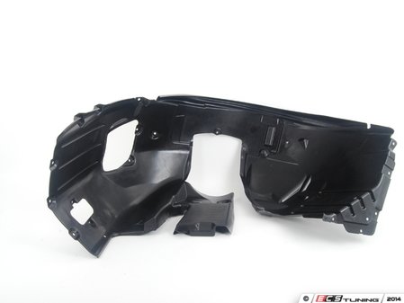 ES#128491 - 51717009715 - E63 Front Fender Liner - Left Side (Driver) - Keep the elements at bay with this new fender liner - Genuine BMW - BMW