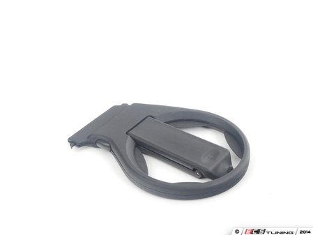 ES#1470095 - 9865521840001C - Cup Holder - Satin Black - Clips into the right side dashboard air vent - Genuine Porsche - Porsche