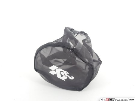 ES#514095 - RX-4990DK - Air Filter Wrap - Black - Hyrdro-lock and contaminant protection for round tapered air filters - K&N - Audi BMW Volkswagen Mercedes Benz MINI Porsche