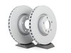 ES#2602358 - 95535140300FOKT - Front Brake Service Kit - Featuring Zimmerman Z-Coated rotors and Bosch QuietCast brake pads - Assembled By ECS - Porsche