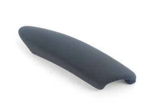 ES#99652 - 51417133503 - Panther Black Cloth Armrest - Left - Located on door panel - Genuine MINI - MINI