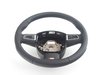 ES#450695 - 8K0419091BBWUL - 3-Spoke Multi Function Steering Wheel - Black - Perforated leather wrapped steering wheel, airbag not included - Genuine Volkswagen Audi - Audi