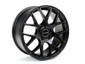 ES#2748496 - 349A-14kt - 17" Style 349 Wheels - Set Of Four - 17x7.5 ET45 5x112 57.1CB - Matte Black - Alzor - Audi Volkswagen