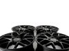 ES#2748496 - 349A-14kt - 17" Style 349 Wheels - Set Of Four - 17x7.5 ET45 5x112 57.1CB - Matte Black - Alzor - Audi Volkswagen