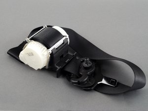 ES#186762 - 72119114284 - Right Front Upper Belt With Force Limiter - Black - Genuine BMW - BMW