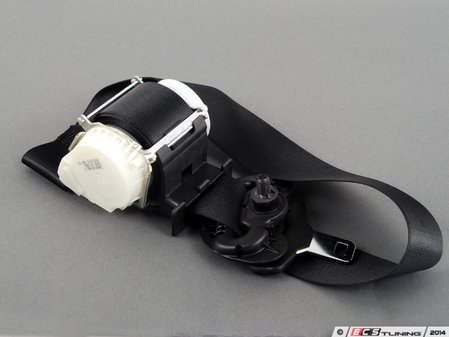 ES#186762 - 72119114284 - Right Front Upper Belt With Force Limiter - Black - Genuine BMW - BMW