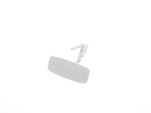 ES#308699 - 1J0853437Y20 - Airbag Emblem - Pearl Grey - B-pillar airbag emblem - Genuine Volkswagen Audi - Volkswagen