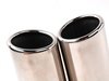 ES#473470 - ZAW806004 - Stainless Steel Exhaust Tip Set - (NO LONGER AVAILABLE) - Stainless Steel Tips for your A4 - Genuine Volkswagen Audi - 