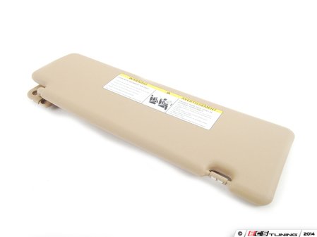 ES#2100948 - 51167278577 - Vinyl Sun Visor - Beige - Left - Genuine BMW - BMW