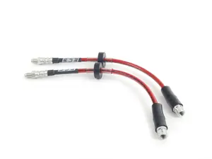 Rear Exact-Fit Stainless Steel Brake Lines 