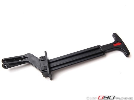 ES#263016 - 3B0823593C01C - Hood Pull Release Rod - Rod that pops out of grille once you release the hood - Genuine Volkswagen Audi - Volkswagen