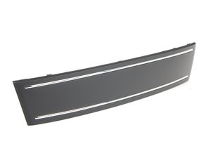 ES#2600496 - 4L08072873FZ - Front Plate Filler - Black - Clean up the look of your front end - Genuine Volkswagen Audi - Audi