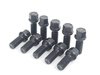 ES#2748178 - ECS10152KTWB1KT - ECS Wheel Spacer & Bolt Kit - 3mm With Black Ball Seat Bolts - Includes everything you need to install spacers on two wheels - ECS - Audi Volkswagen