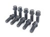 ES#2748179 - ECS10152KTWBC1KT - ECS Wheel Spacer & Bolt Kit - 3mm With Black Conical Seat Bolts - Includes everything you need to install spacers on two wheels - ECS - Audi Volkswagen